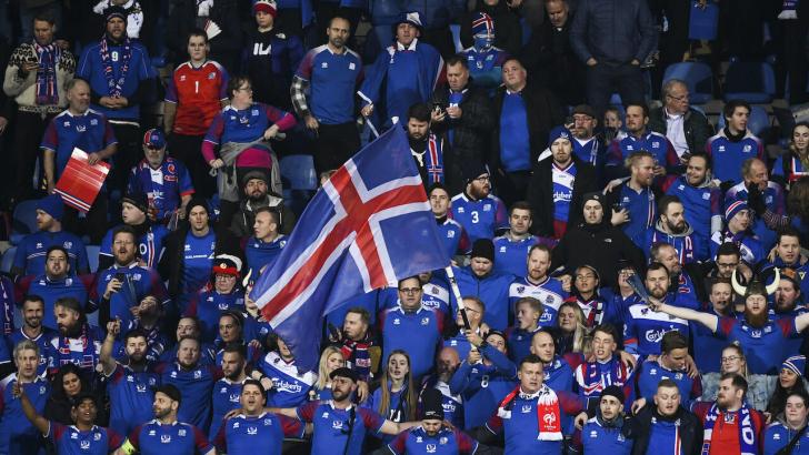Iceland football fans